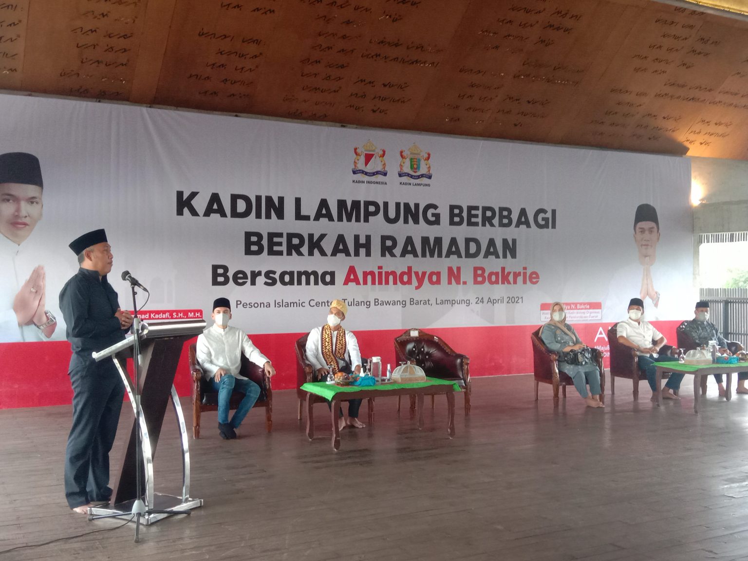 Bupati Umar Ahmad Sambut Waketum Kadin Bidang Organisasi Hadir Di Tubaba